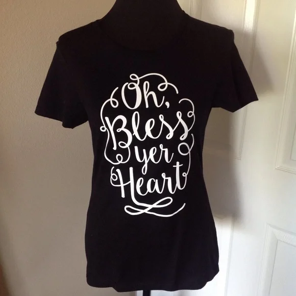 Bless Yer Heart T-Shirt New Juniors M - Picture 2 of 4